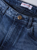 Men's Blue Slim Fit Solid Casual Jeans