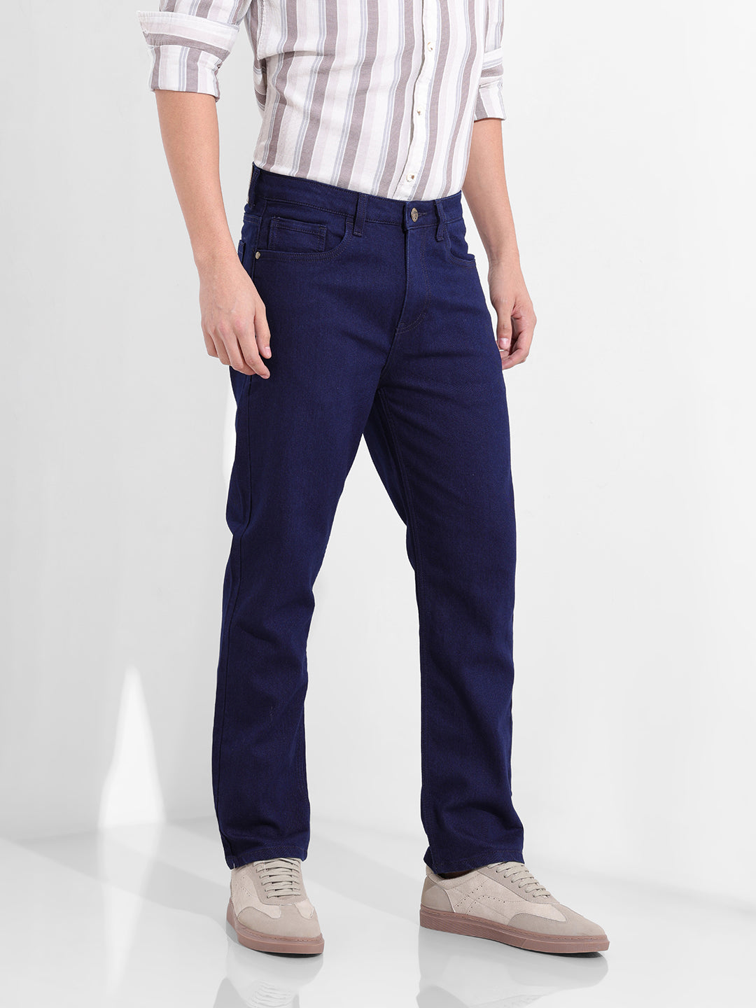 Men's Blue Slim Fit The Eternity Series Jeans