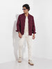 Men's White Slim Fit Solid The Eternity Series Jeans
