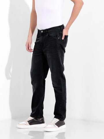 Men's Black Slim Fit The Eternity Series Jeans