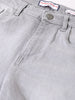 Men's Grey Slim Fit Solid Casual Jeans