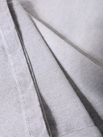 Men's Grey Slim Fit Solid Casual Jeans