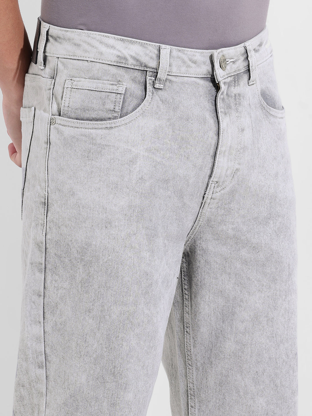 Men's Grey Slim Fit The Eternity Series Jeans