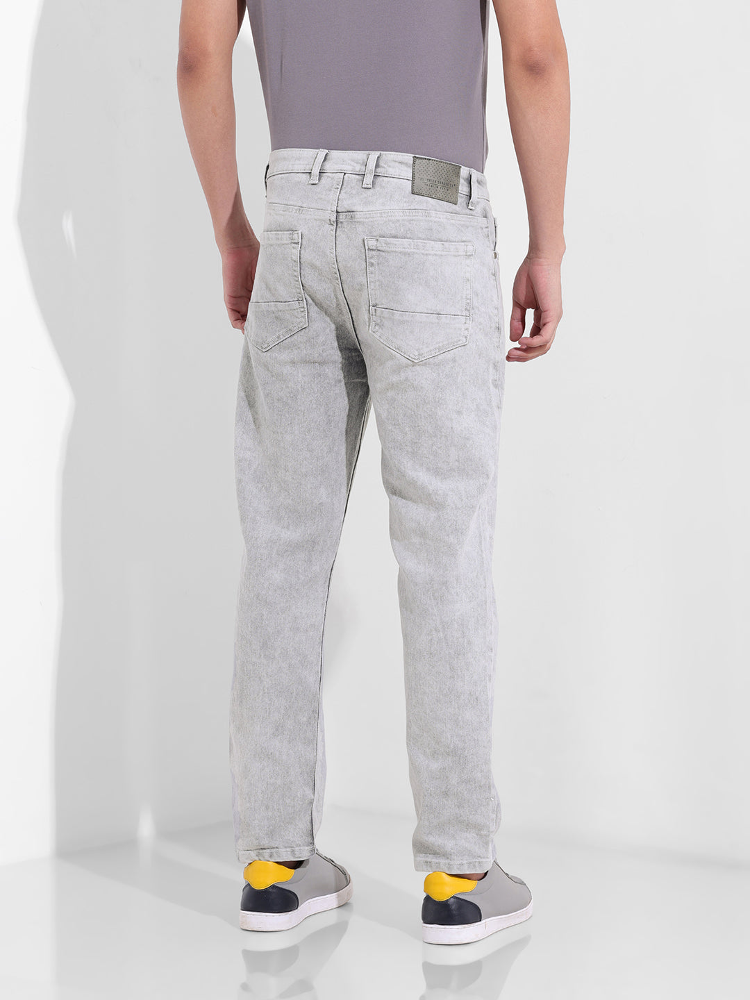Men's Grey Slim Fit The Eternity Series Jeans