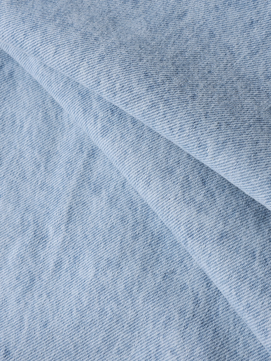 Men's Blue Baggy Fit Solid Casual Jeans