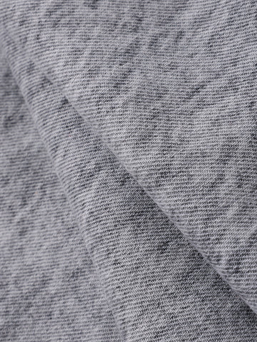 Men's Grey Baggy Fit Solid Casual Jeans