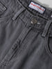 Men's Grey Baggy Fit Solid Casual Jeans