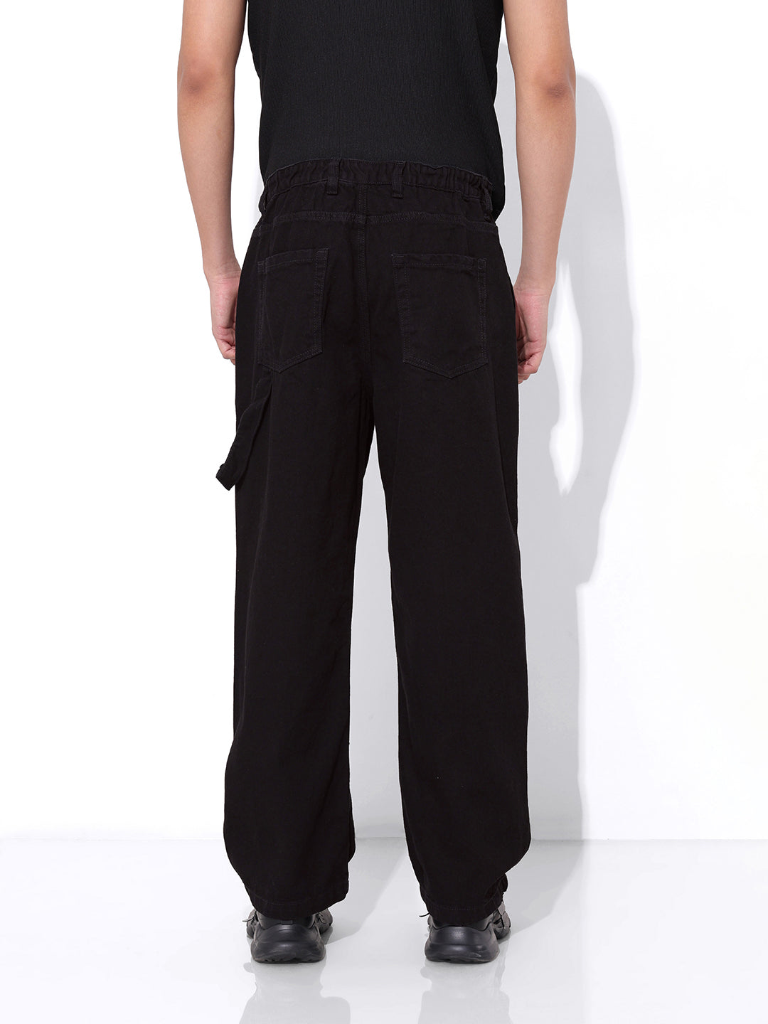 Men's Black Relaxed Fit The Eternity Series Jeans