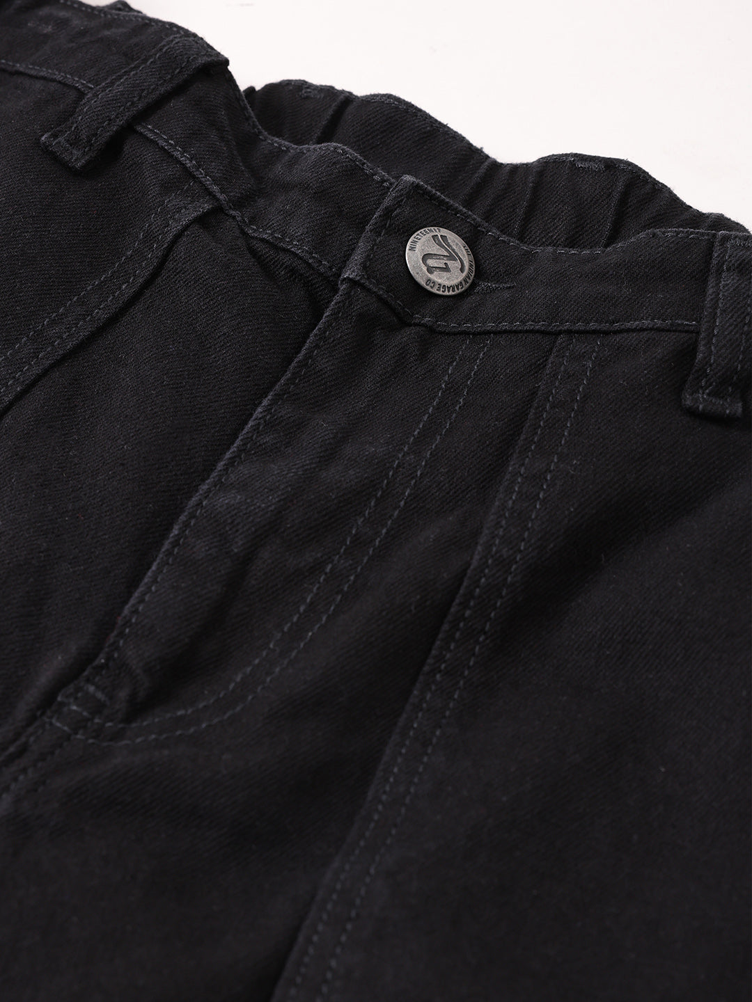 Men's Black Relaxed Fit The Eternity Series Jeans