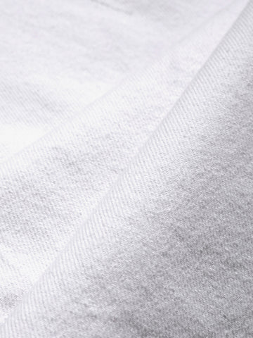 Men's White Relaxed Fit Solid Casual Jeans