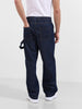 Men's Blue Relaxed Fit Solid Casual Jeans