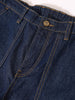 Men's Blue Relaxed Fit Solid Casual Jeans