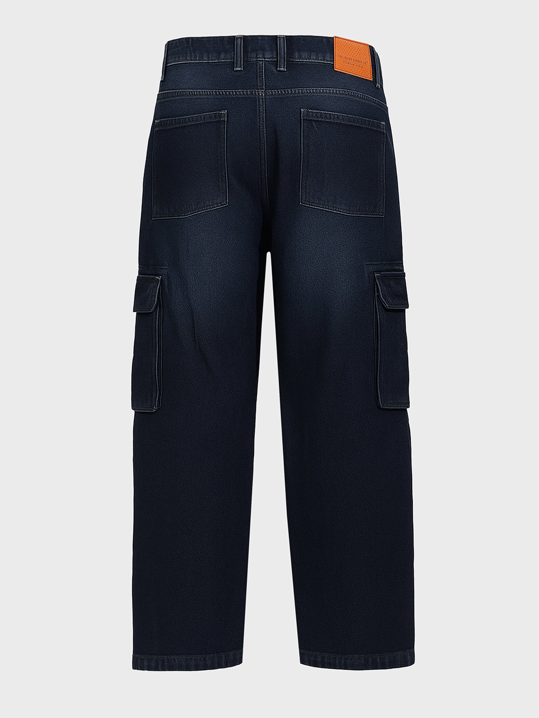 Men's Blue Relaxed Fit The Eternity Series Solid Jeans