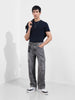 Men's Grey Relaxed Fit Solid The Eternity Series Jeans