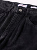 Men's Black Relaxed Fit Solid The Eternity Series Jeans