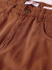 Men's Brown Relaxed Fit Solid The Eternity Series Jeans
