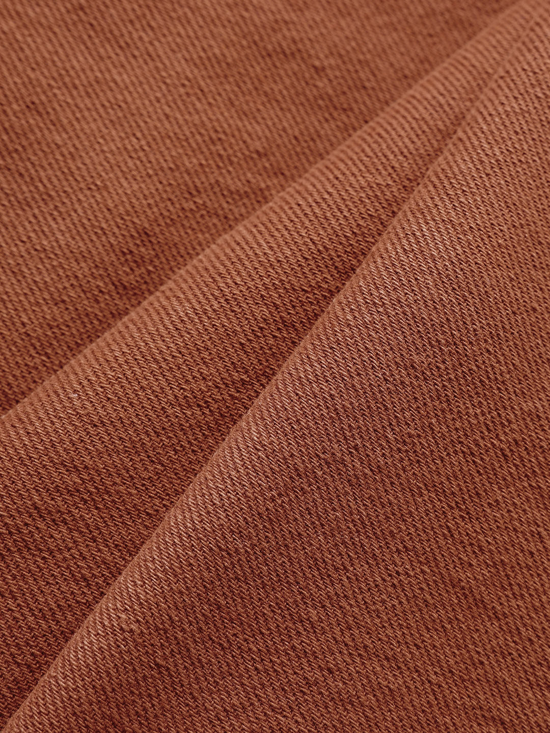 Men's Brown Relaxed Fit Solid The Eternity Series Jeans