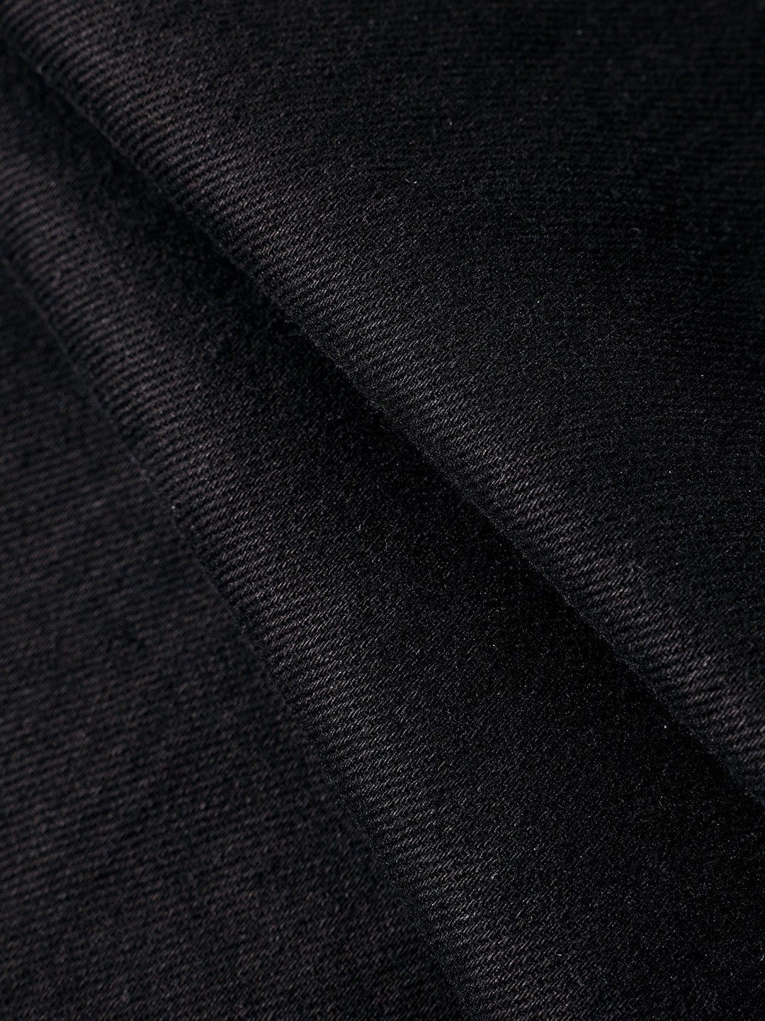 Men's Black Relaxed Fit Solid The Eternity Series Jeans