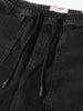 Men's Black Relaxed Fit Solid Casual Jeans