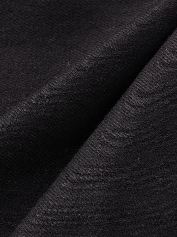 Men's Black Relaxed Fit The Eternity Series Solid Jeans