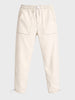 Men's White Relaxed Fit Solid The Eternity Series Jeans