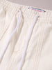Men's White Relaxed Fit Solid The Eternity Series Jeans
