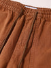Men's Brown Relaxed Fit Solid The Eternity Series Jeans