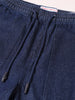 Men's Blue Relaxed Fit Solid Casual Jeans