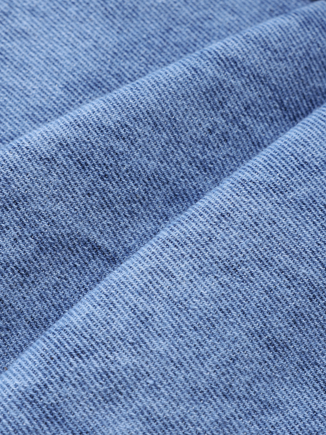 Men's Blue Relaxed Fit Solid Casual Jeans