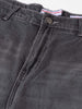 Men's Grey Relaxed Fit Solid Casual Jeans