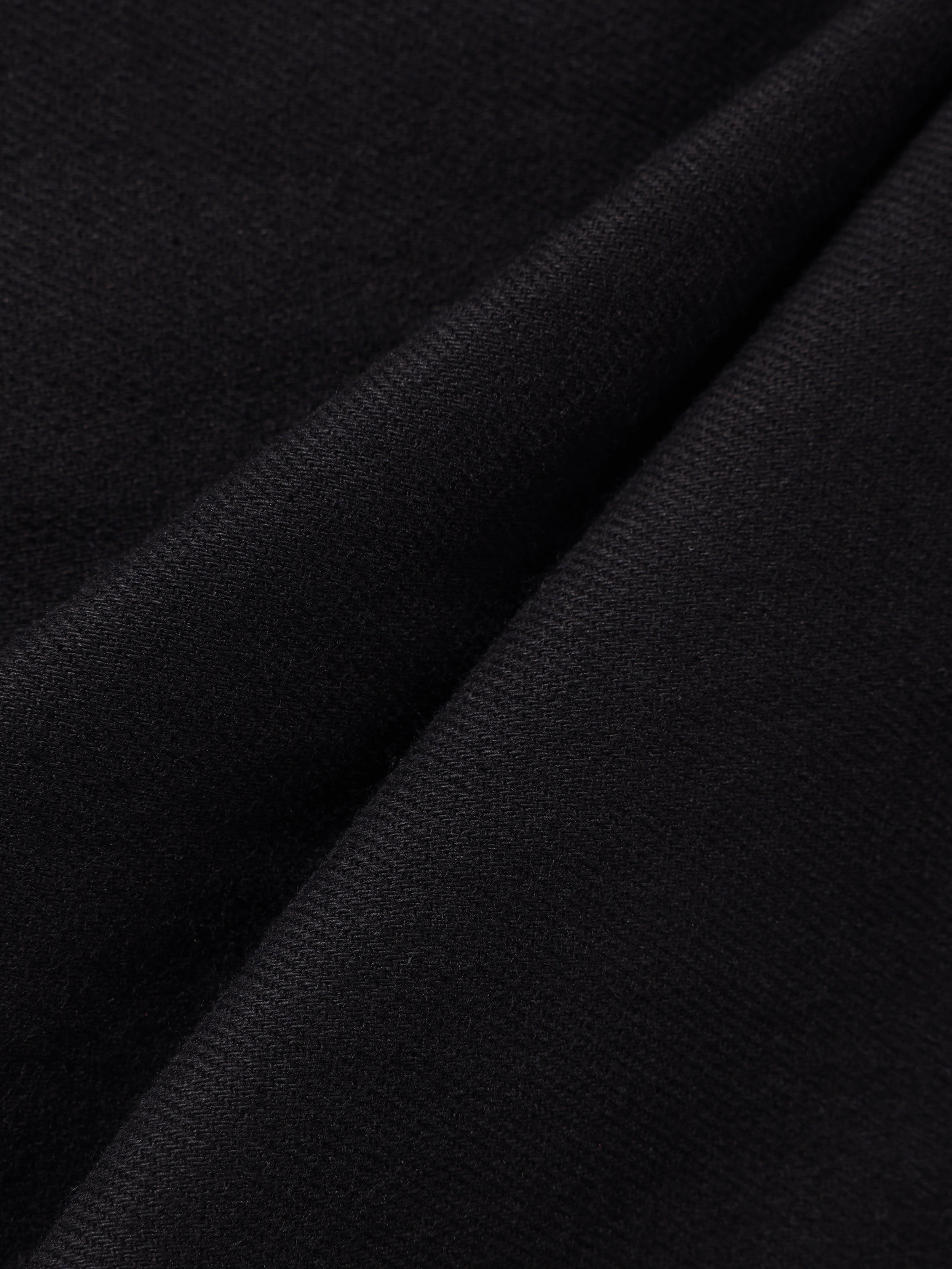 Men's Black Relaxed Fit Solid Casual Jeans