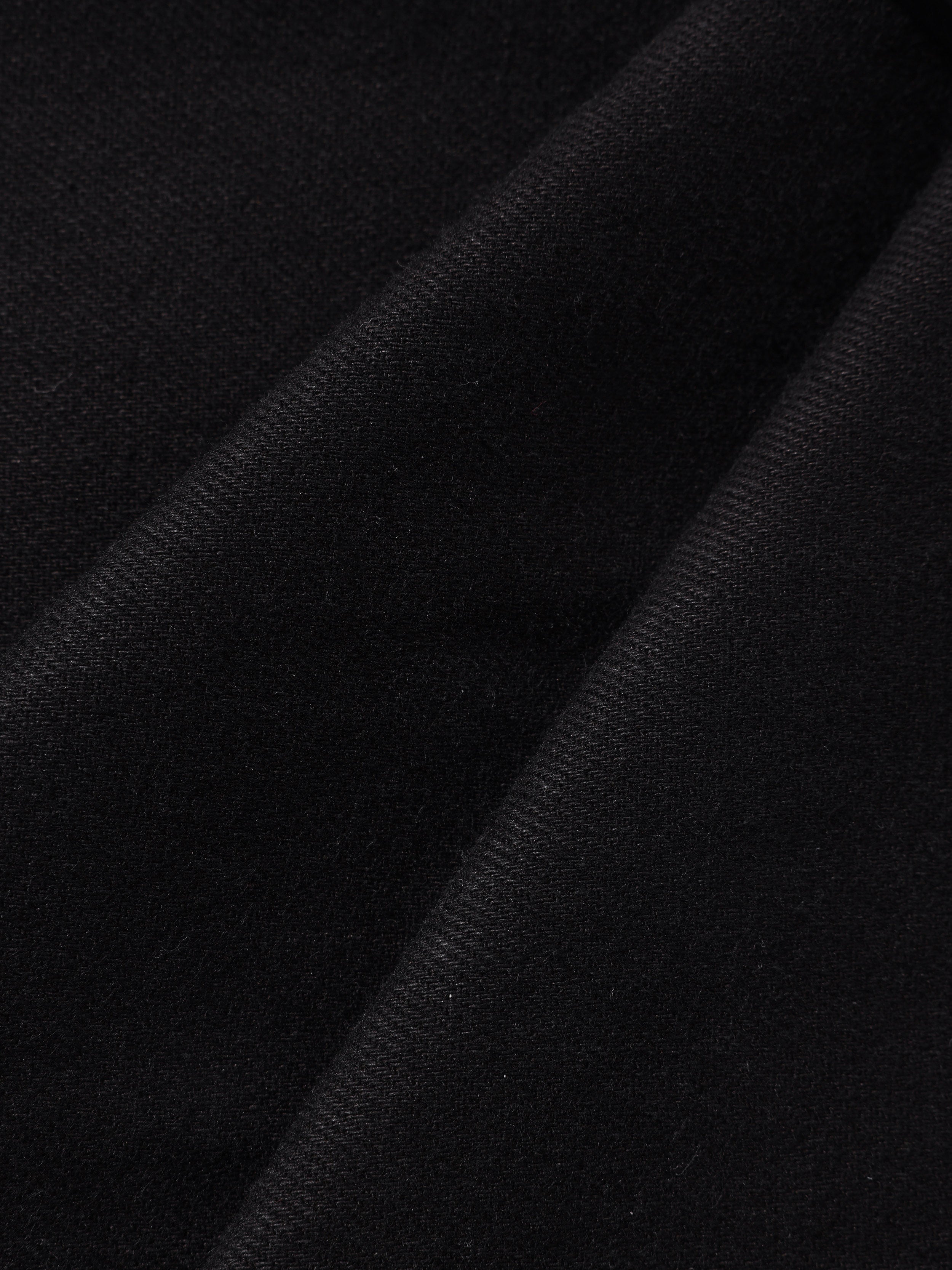 Men's Black Relaxed Fit Solid Casual Jeans