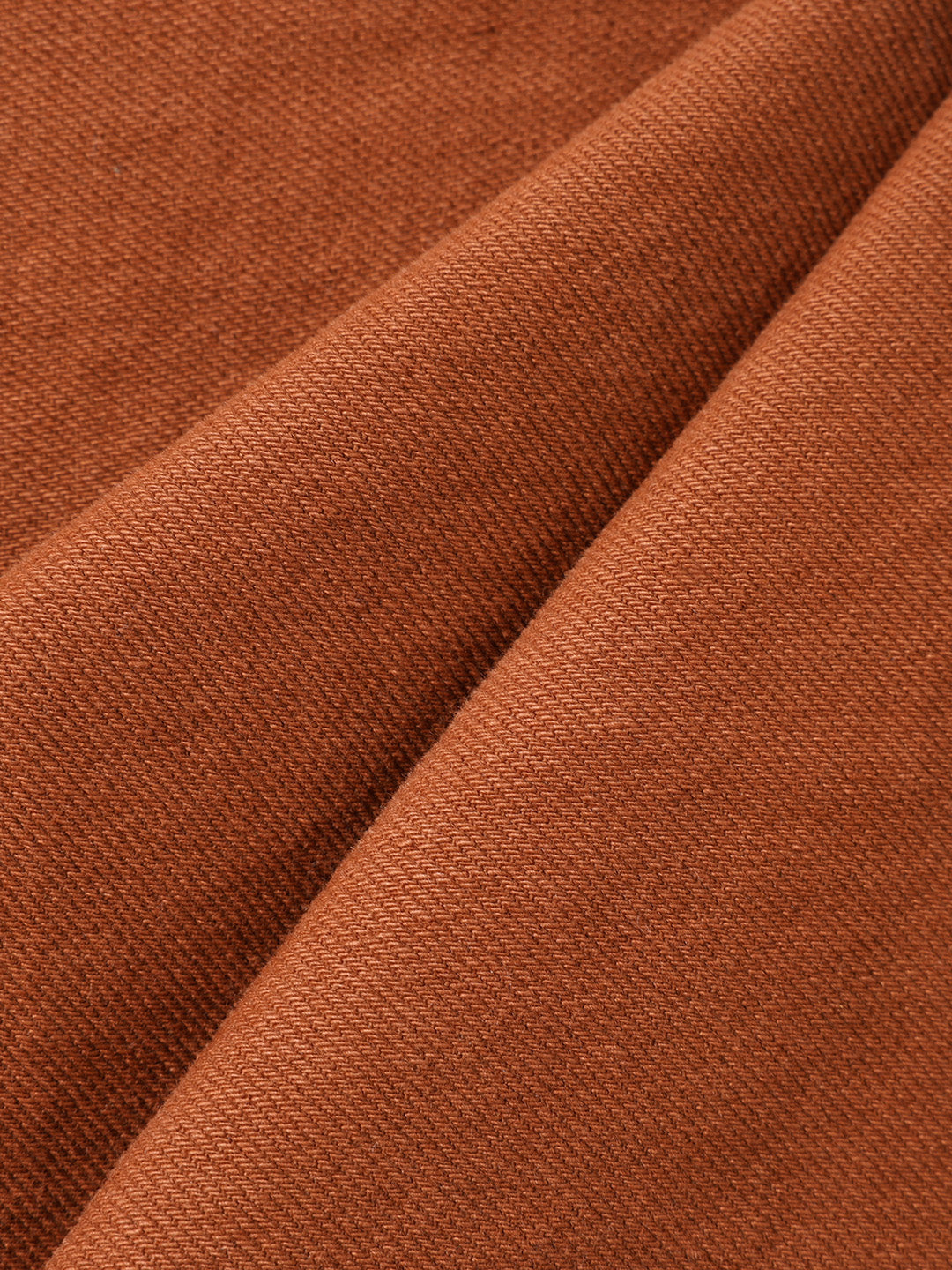 Men's Brown Relaxed Fit Solid Casual Jeans