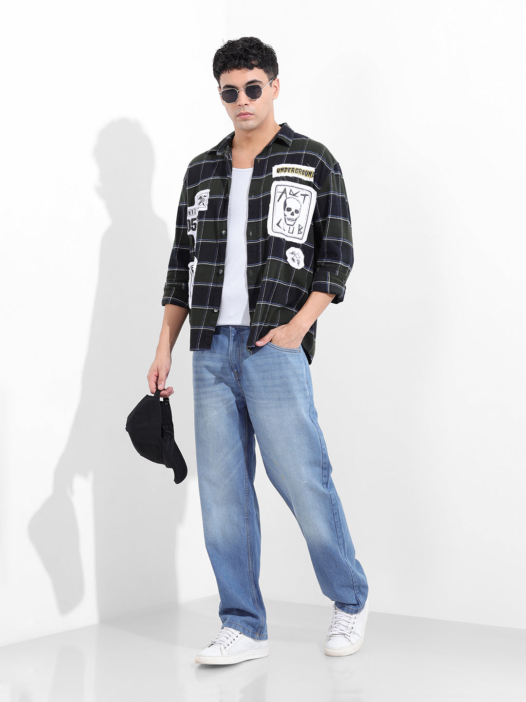 Men's Blue Relaxed Fit The Eternity Series Jeans