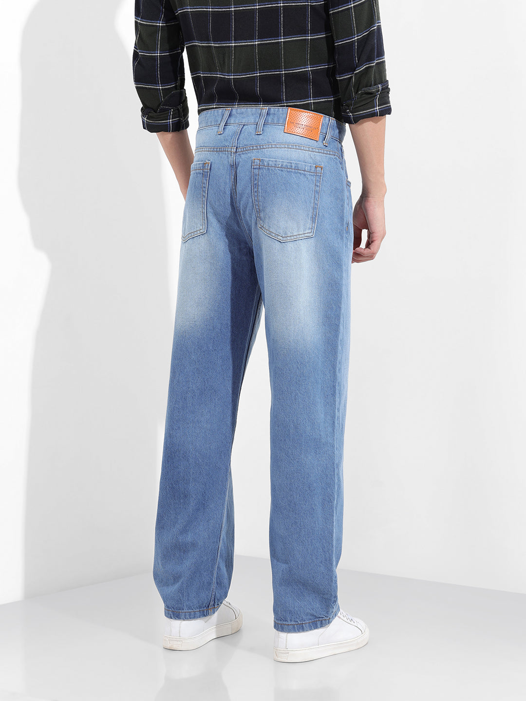 Men's Blue Relaxed Fit The Eternity Series Jeans