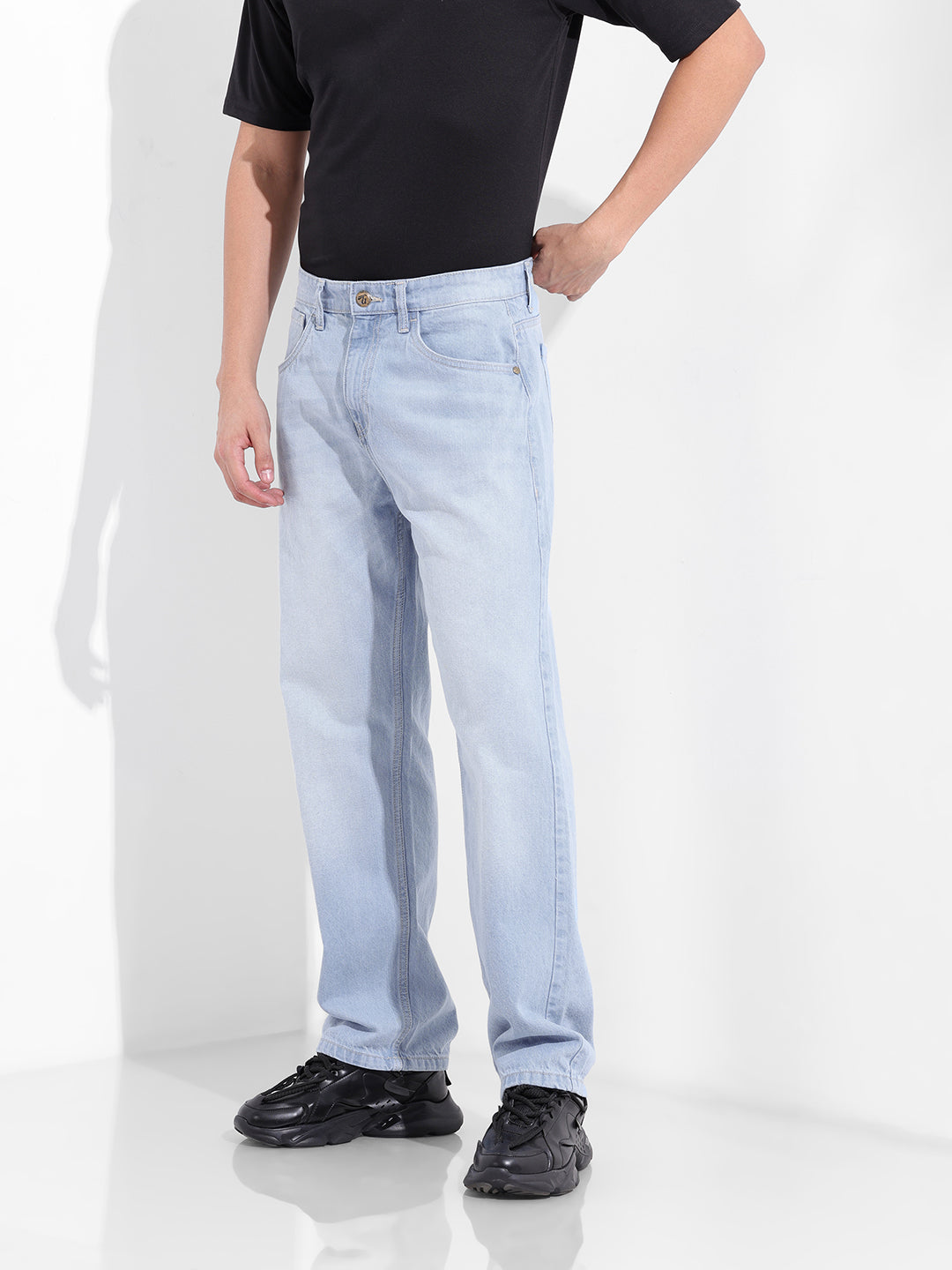 Men's Blue Relaxed Fit The Eternity Series Jeans
