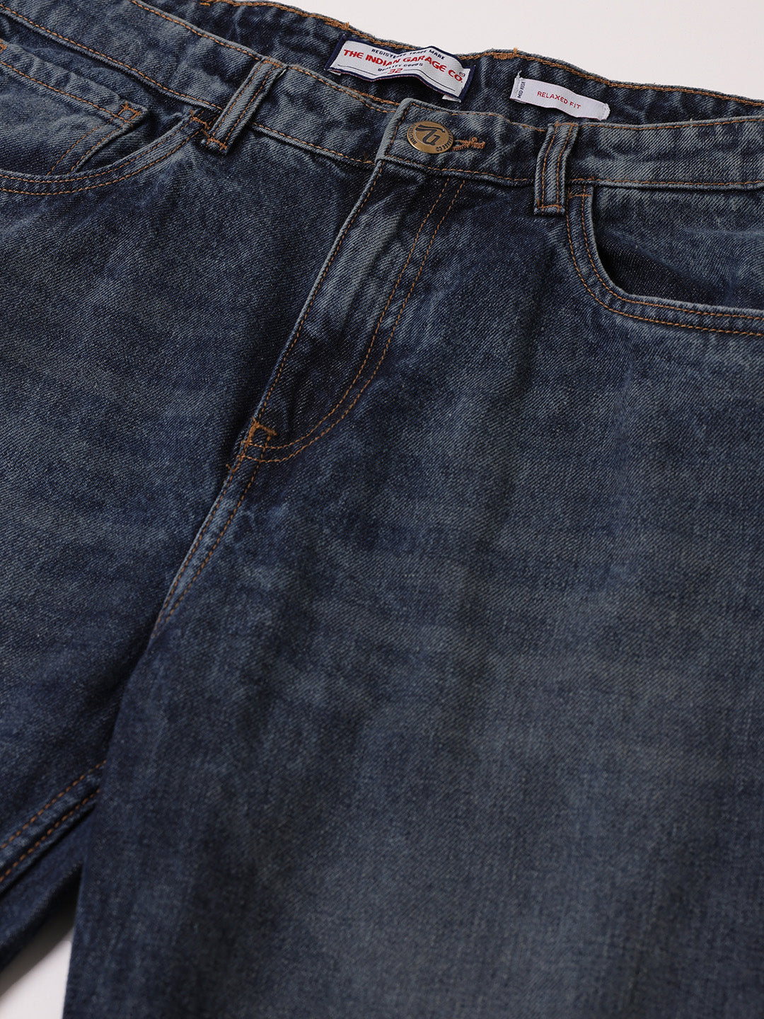 Men's Blue Relaxed Fit The Eternity Series Jeans