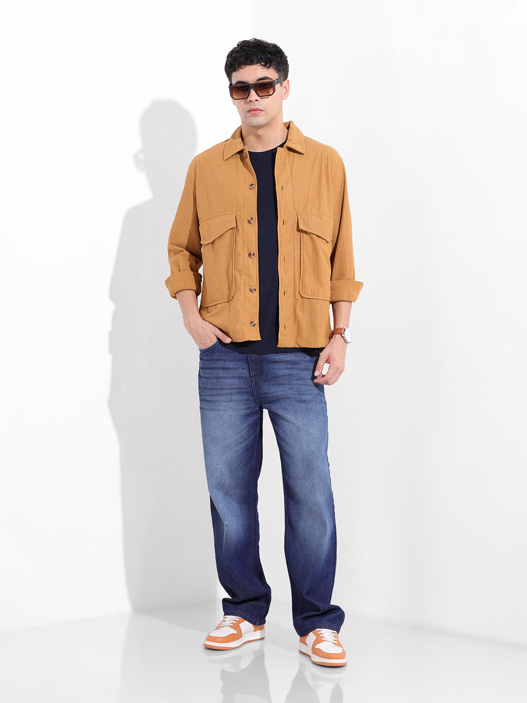 Men's Blue Relaxed Fit The Eternity Series Jeans