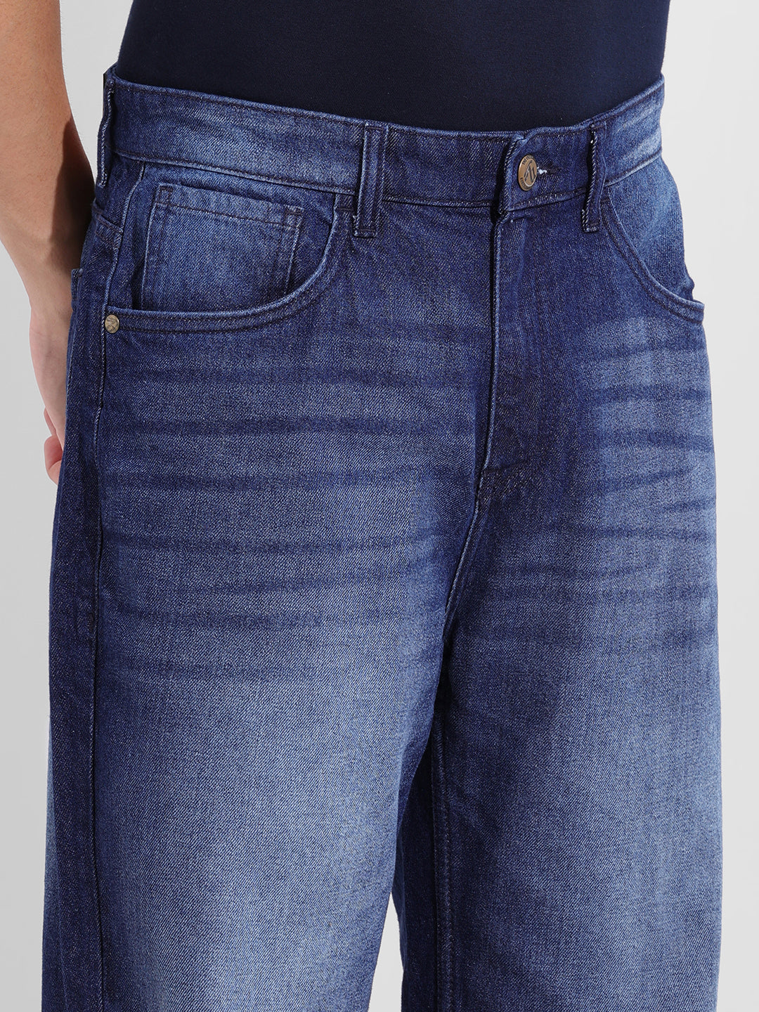 Men's Blue Relaxed Fit The Eternity Series Jeans