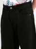 Men's Black Relaxed Fit Casual Jeans