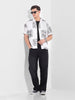 Men's Black Relaxed Fit Casual Jeans