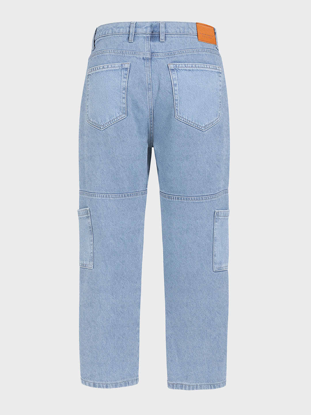 Men's Blue Regular Fit The Eternity Series Solid Jeans