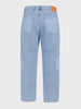 Men's Blue Regular Fit The Eternity Series Solid Jeans