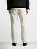 Men's White Regular Fit Solid Casual Jeans