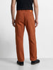Men's Brown Regular Tapered Fit Solid Eternity Series Jeans