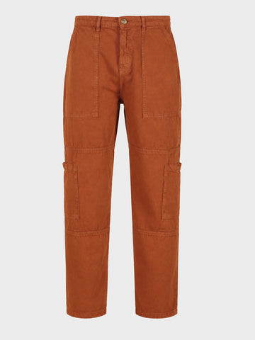 Men's Brown Regular Tapered Fit Solid Eternity Series Jeans