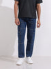Men's Blue Regular Fit The Eternity Series Solid Jeans