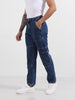 Men's Blue Regular Fit The Eternity Series Solid Jeans