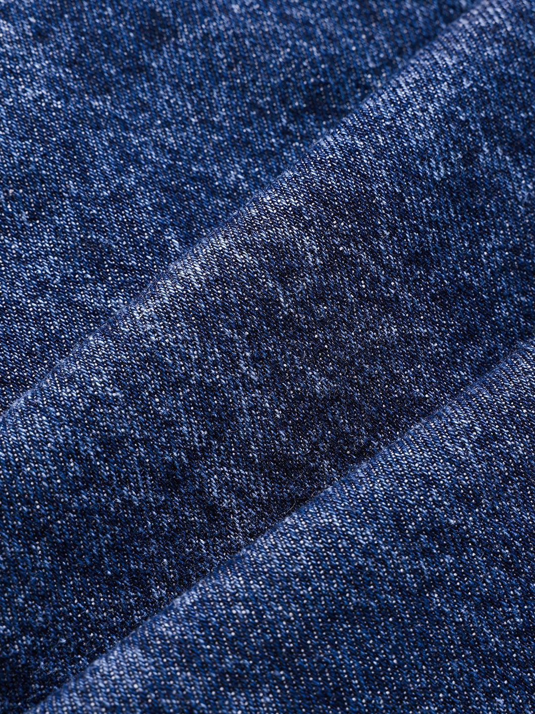 Men's Blue Regular Fit The Eternity Series Solid Jeans