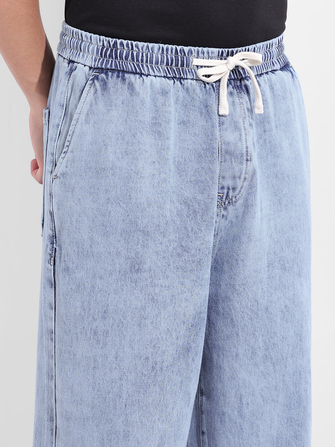 Men's Blue Loose Fit The Eternity Series Jeans